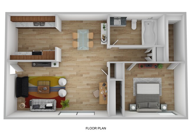Unit 203 203 floor plan